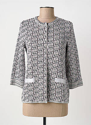 Vestă cu mâneci lungi gri MARIA BELLENTANI femeie