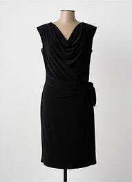 Rochie midi fără mâneci fără mâneci negru VERA MONT femme