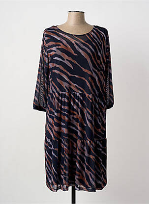 Rochie midi mâneci 3/4 mâneci 3/4 albastru BETTY BARCLAY femeie