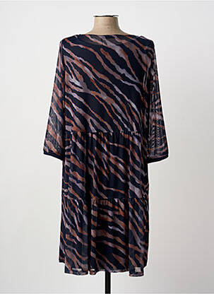 Rochie midi mâneci 3/4 mâneci 3/4 albastru BETTY BARCLAY femeie
