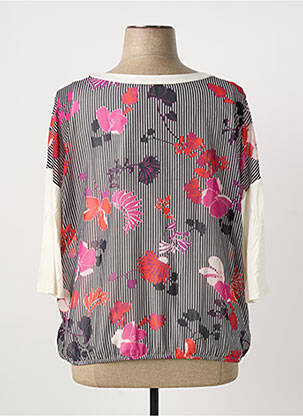 Top guler rotund mâneci 3/4 roz BETTY BARCLAY femeie