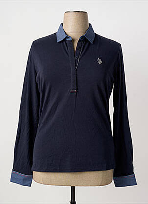 Polo albastru U.S. POLO ASSN femeie