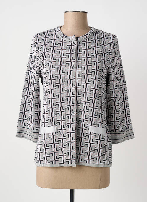 Vestă cu mâneci lungi gri MARIA BELLENTANI femeie