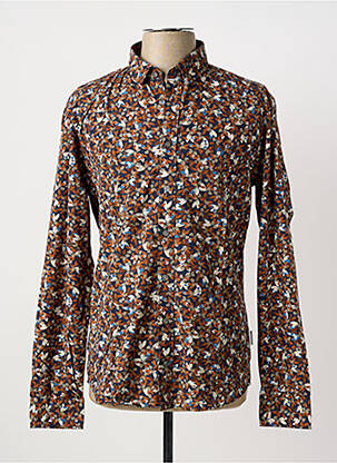 Cămașă cu mâneci lungi maro HARRIS WILSON bărbat