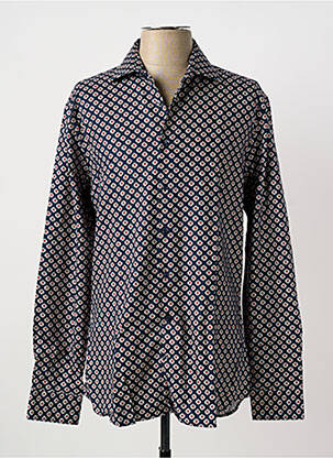 Cămașă cu mâneci lungi albastru SEIDEN STICKER bărbat