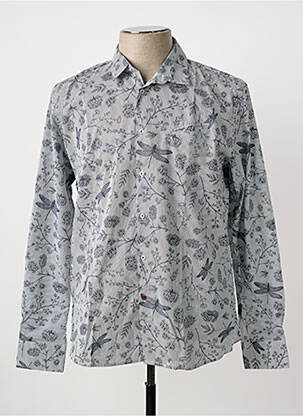 Cămașă cu mâneci lungi albastru LA CIBLE ROUGE bărbat