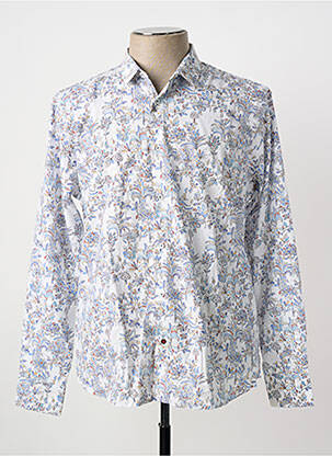 Cămașă cu mâneci lungi albastru LA CIBLE ROUGE bărbat