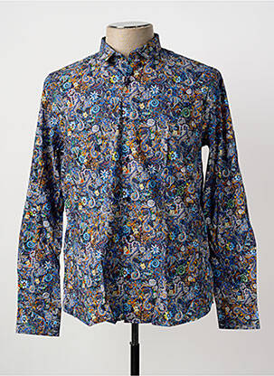 Cămașă cu mâneci lungi albastru LA CIBLE ROUGE bărbat