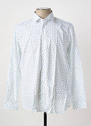 Cămașă cu mâneci lungi albastru SEIDEN STICKER bărbat