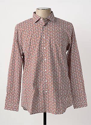 Cămașă cu mâneci lungi maro SEIDEN STICKER bărbat