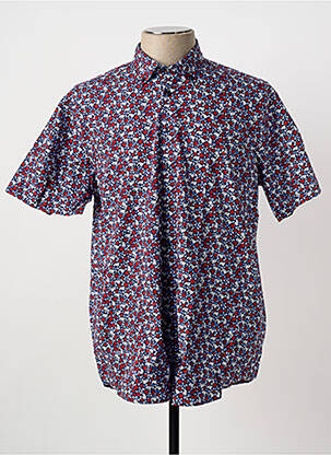 Cămașă cu mâneci scurte albastru SEIDEN STICKER bărbat