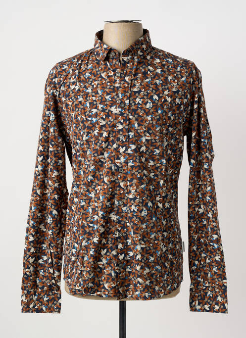 Cămașă cu mâneci lungi maro HARRIS WILSON bărbat