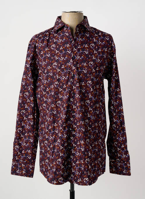 Cămașă cu mâneci lungi roșu SEIDEN STICKER bărbat