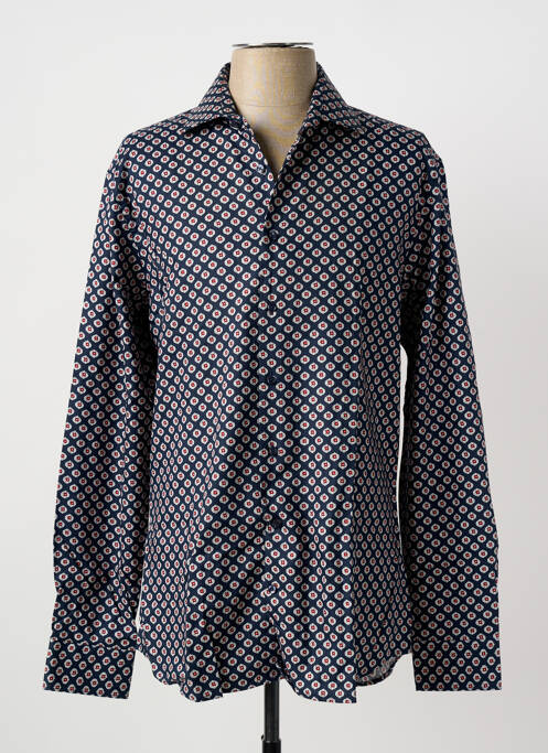 Cămașă cu mâneci lungi albastru SEIDEN STICKER bărbat