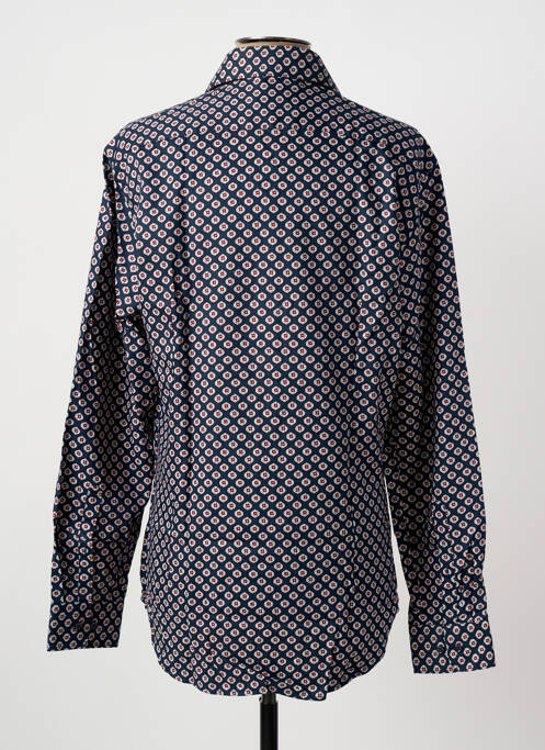 Cămașă cu mâneci lungi albastru SEIDEN STICKER bărbat