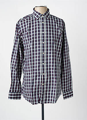 Cămașă cu mâneci lungi albastru SEIDEN STICKER bărbat