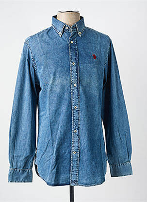 Cămașă cu mâneci lungi albastru U.S. POLO ASSN bărbat