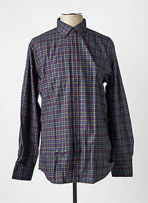 Cămașă cu mâneci lungi albastru SEIDEN STICKER bărbat