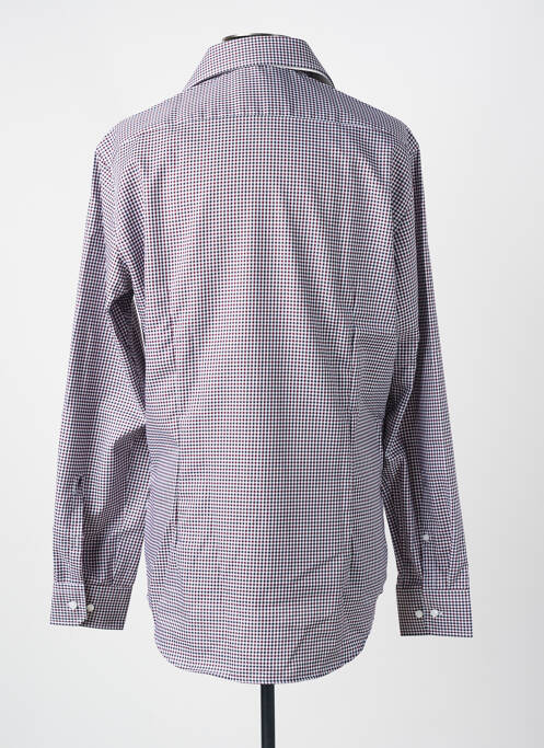 Cămașă cu mâneci lungi alb SEIDEN STICKER bărbat