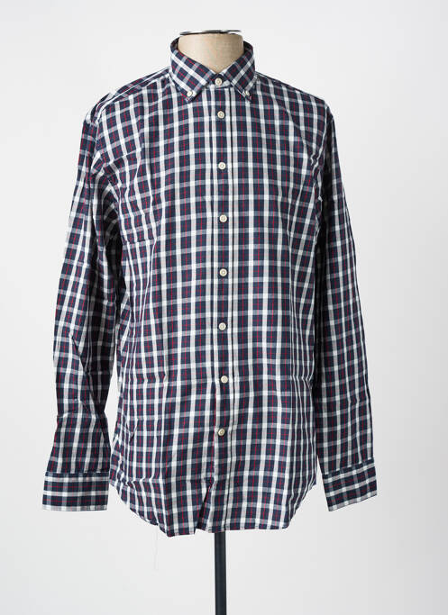 Cămașă cu mâneci lungi albastru SEIDEN STICKER bărbat