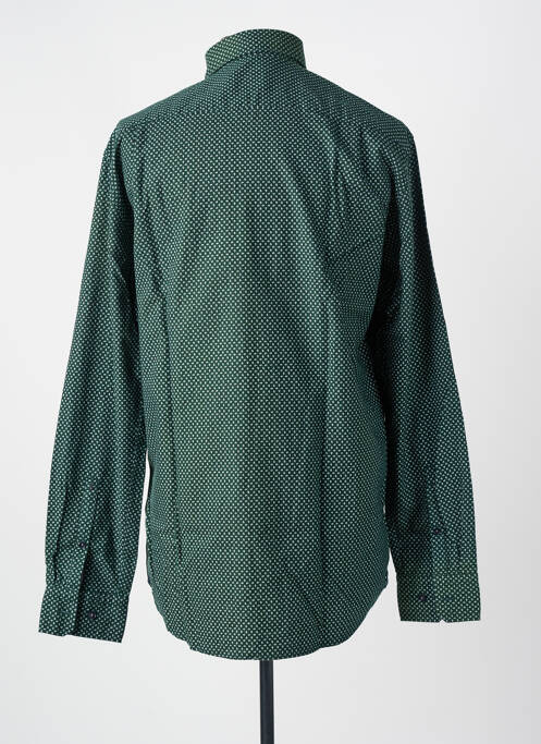 Cămașă cu mâneci lungi verde SEIDEN STICKER bărbat