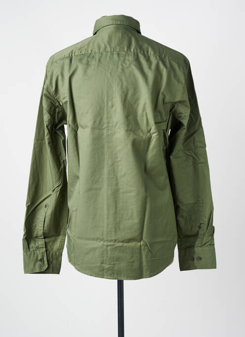 Cămașă cu mâneci lungi verde SEIDEN STICKER bărbat