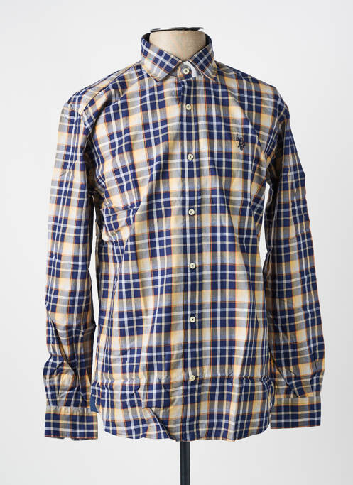 Cămașă cu mâneci lungi albastru U.S. POLO ASSN bărbat