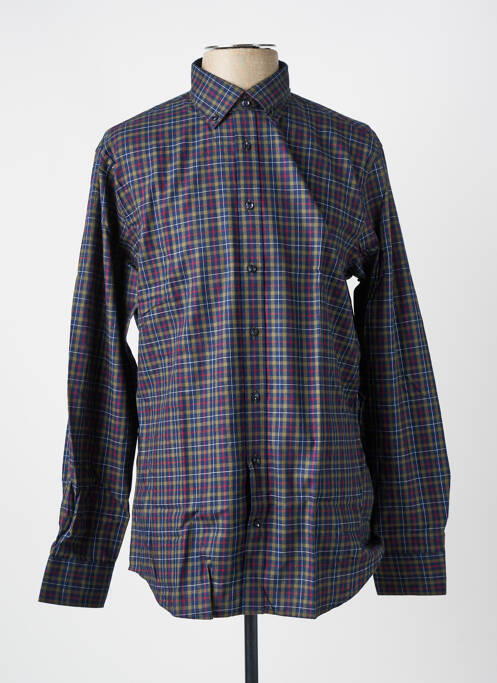 Cămașă cu mâneci lungi albastru SEIDEN STICKER bărbat