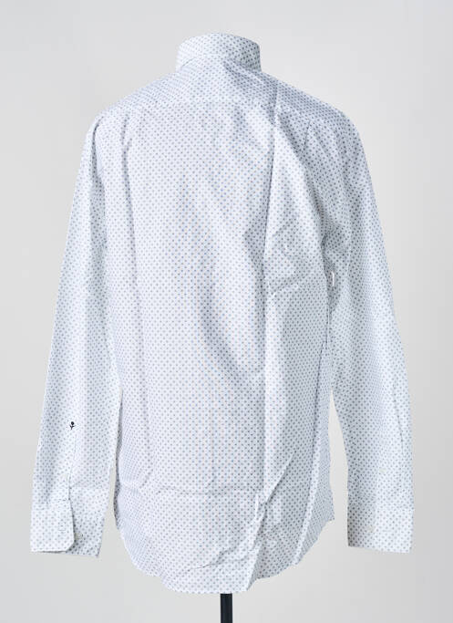 Cămașă cu mâneci lungi alb SEIDEN STICKER bărbat