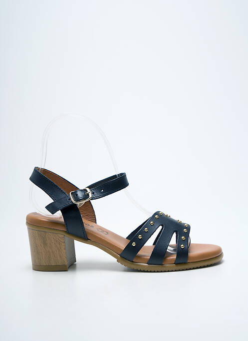 Sandale/Pantofi decupați negru EVA FRUTOS femeie