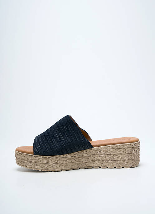 Mulete/Saboți negru EVA FRUTOS femeie