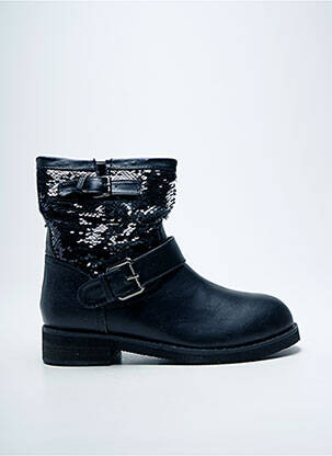 Botine/ghete material neted toc plat până la 3 cm negru FRANCESCO MILANO femeie