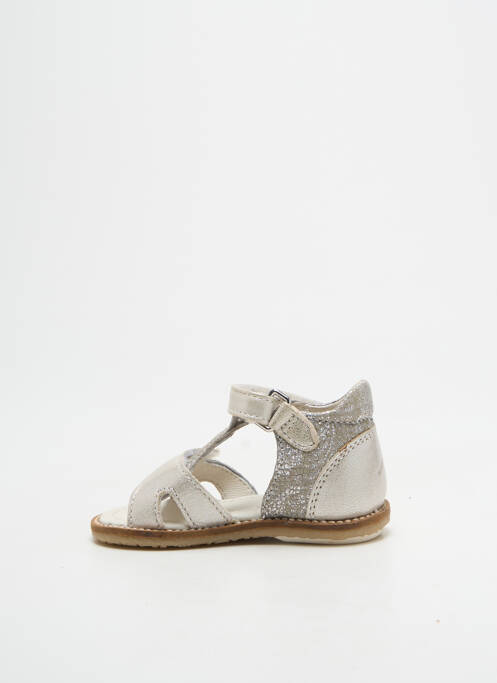 Sandale/Pantofi decupați argintiu NOËL fată