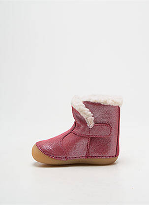 Botine/ghete umplută vârf rotund roz KICKERS fată