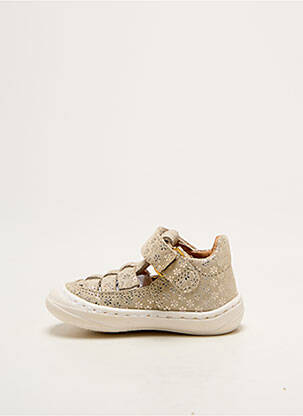 Ghete închidere cu arici vârf rotund auriu GBB fată