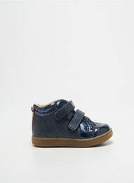 Adidași material neted vârf rotund albastru BABYBOTTE fille