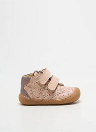 Adidași țesătură satinată vârf rotund roz ASTER fille