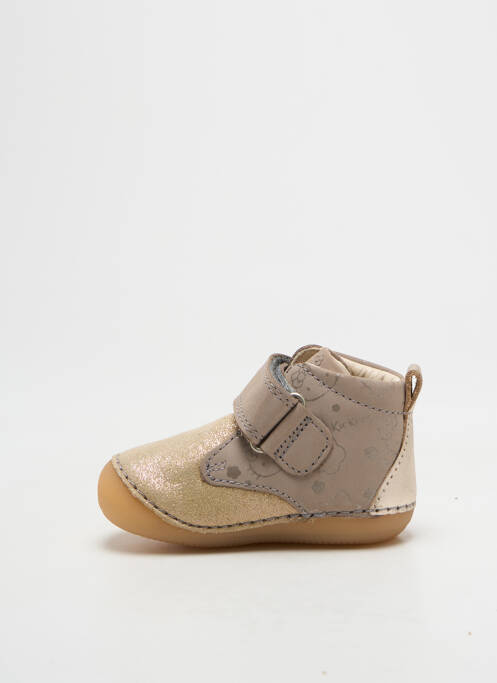 Ghete auriu KICKERS fată