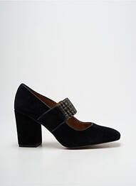Pantofi cu toc nubuc toc de 7 la 9 cm negru CASTANER femeie