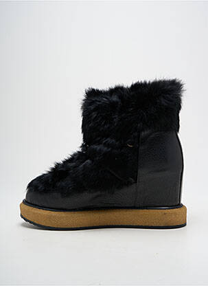 Botine/ghete material neted toc de 7 la 9 cm negru PALOMA BARCELO femeie
