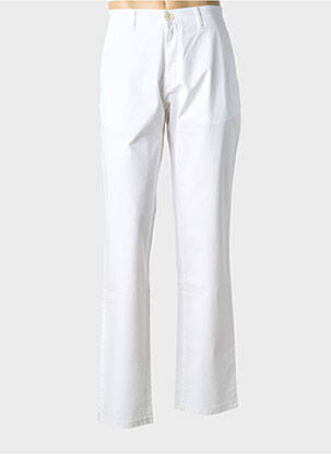 Pantalon chino elasticitate mărime normală alb PIONEER bărbat