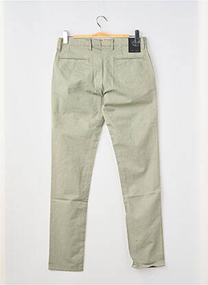 Pantalon chino elasticitate mărime normală verde LA CIBLE ROUGE bărbat