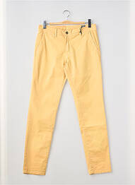 Pantalon chino elasticitate mărime normală galben IMPAQT homme