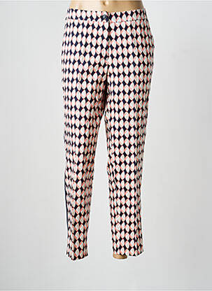 Pantalon chino țesătură poplin mărime normală albastru BETTY BARCLAY femeie