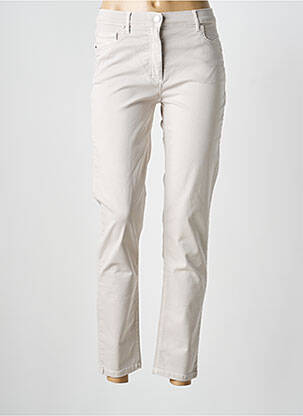 Pantalon drept elasticitate mărime normală bej BETTY BARCLAY femeie