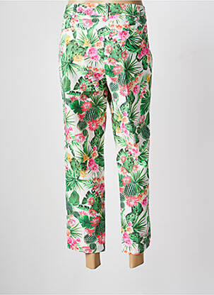 Pantalon 7/8 țesătură poplin mărime normală verde PENNYBLACK femeie