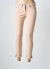 Pantalon 7/8 elasticitate talie joasă roz SANDWICH femme
