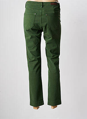 Pantalon 7/8 elasticitate mărime normală verde ISLOW femeie