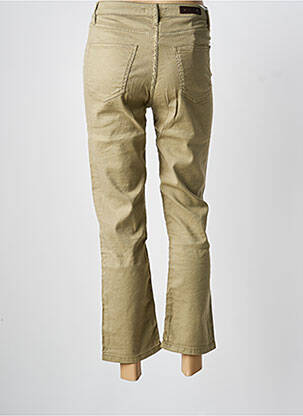 Pantalon 7/8 elasticitate mărime normală verde ISLOW femeie