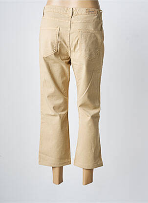 Pantalon 7/8 elasticitate mărime normală bej ISLOW femeie